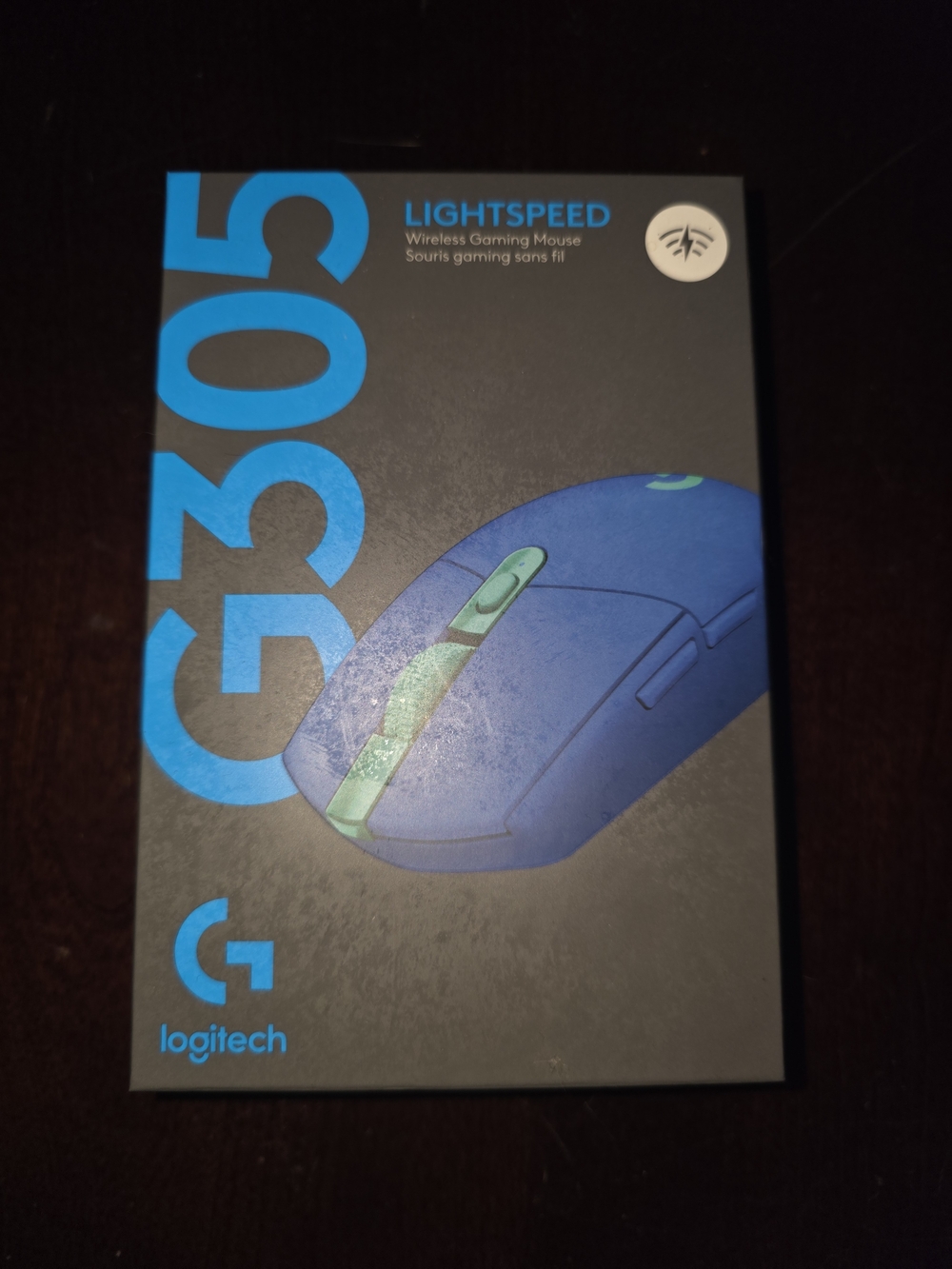 Logitech G305 LIGHTSPEED Wireless Gaming Mouse - Blue with Green Accents
